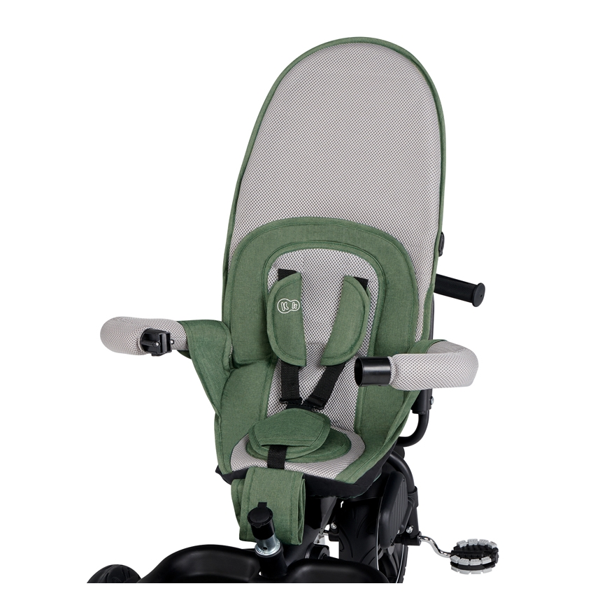 KINDERKRAFT SELECT - Triciclo de criança SPINSTEP Premium verde