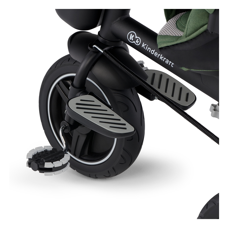 KINDERKRAFT SELECT - Triciclo de criança SPINSTEP Premium verde