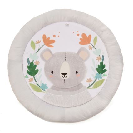 KINDERKRAFT - Tapete de actividades infantil COZYPLAY cinzento