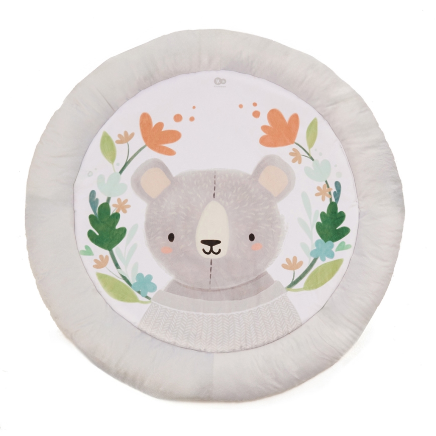 KINDERKRAFT - Tapete de actividades infantil COZYPLAY cinzento