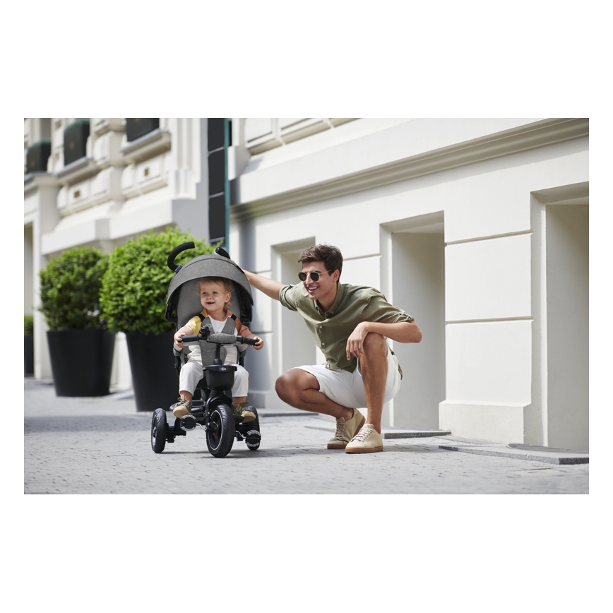 KINDERKRAFT - Triciclo de criança AVEO cinzento