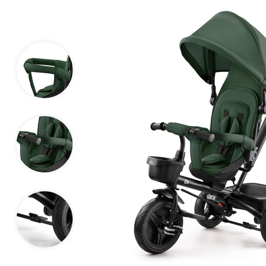 KINDERKRAFT - Triciclo de criança AVEO verde