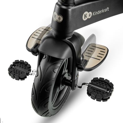 KINDERKRAFT - Triciclo infantil 5 em 1 EASYTWIST bege