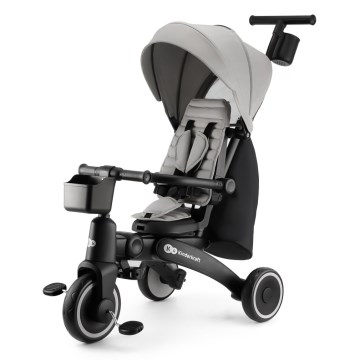 KINDERKRAFT - Triciclo infantil JAZZ 2 cinzento