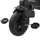 KINDERKRAFT - Triciclo para crianças 5v1 EASYTWIST cinzento/preto