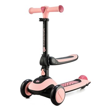 KINDERKRAFT - Trotinete de criança 2em1 HALLEY Rosa rosa