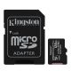 Kingston - MicroSDXC 128GB Canvas Select Plus U1 100MB/s + adaptador SD