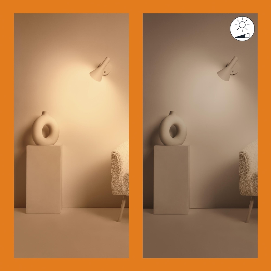 CONJUNTO 3x Lâmpada LED RGBW Regulável C37 E14/4,9W/230V 2200-6500K CRI 90 Wi-Fi - WiZ