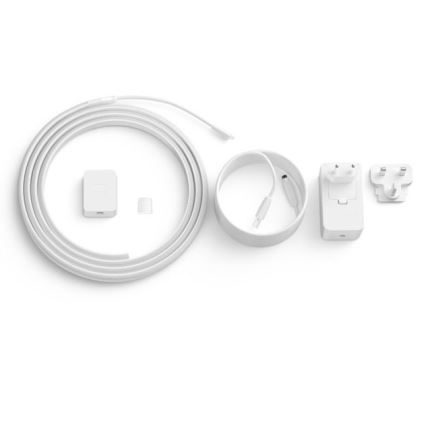 Kit básico - Fita LED RGBW regulável Philips Hue WHITE AND COLOR AMBIANCE LED/20W/230V 2 m