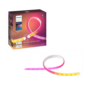 Kit básico - Fita LED RGBW regulável Philips Hue WHITE AND COLOR AMBIANCE LED/20W/230V 2 m