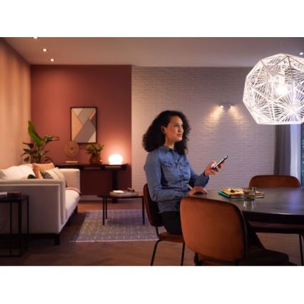 Kit básico Philips Hue WHITE 3xE27/9,5W 2700K + Hue Bridge e interruptor dimmer