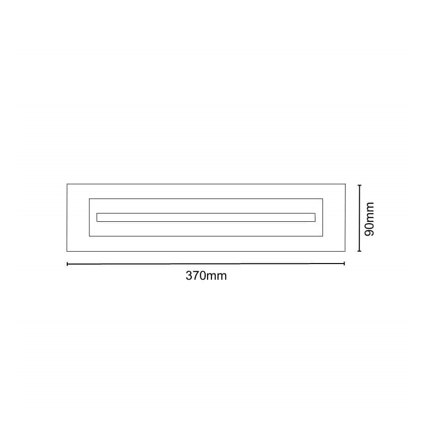 Kit de montagem para teto para luminárias de emergência