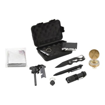 Kit de sobrevivência SOS 10 unid. 1xAA