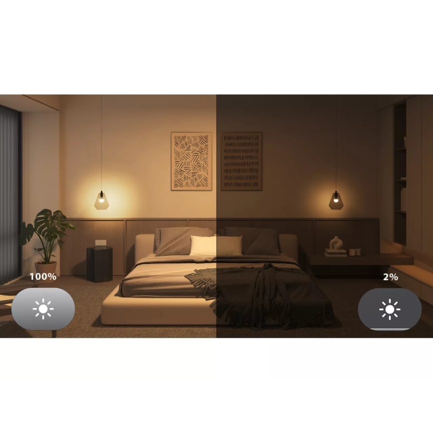 Kit básico Philips Hue White And Color Ambiance Essential 2xE27/8W/230V 2200-6500K + Hue Bridge