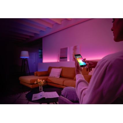 Kit inicial Philips Hue WHITE AND COLOR AMBIANCE 2xE27/9W/230V 2000-6500K + Hue bridge
