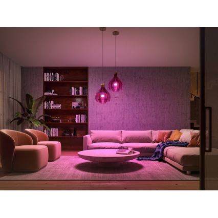 Kit inicial Philips Hue WHITE AND COLOR AMBIANCE 3xE27/9W/230V 2000-6500K + Hue bridge
