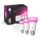 Kit inicial Philips Hue WHITE AND COLOR AMBIANCE 3xE27/9W/230V 2000-6500K + Hue bridge