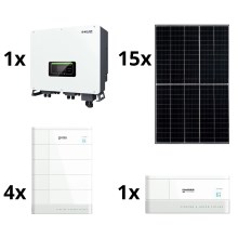 Kit Solar SOFAR Solar - 6kWp RISEN + conversor híbrido 3f + bateria de 10,24 kWh