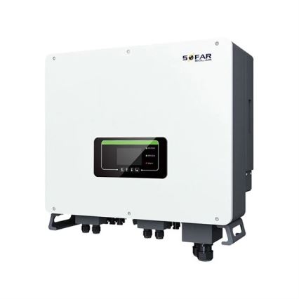 Kit solar: SOFAR Solar conversor híbrido 6kW + módulo de bateria AMASSTORE 10,24kWh com base com unidade de controlo de bateria