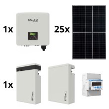 Kit solar: SOLAX Power - Conversor RISEN 10kWp + SOLAX 3f + bateria de 11,6 kWh