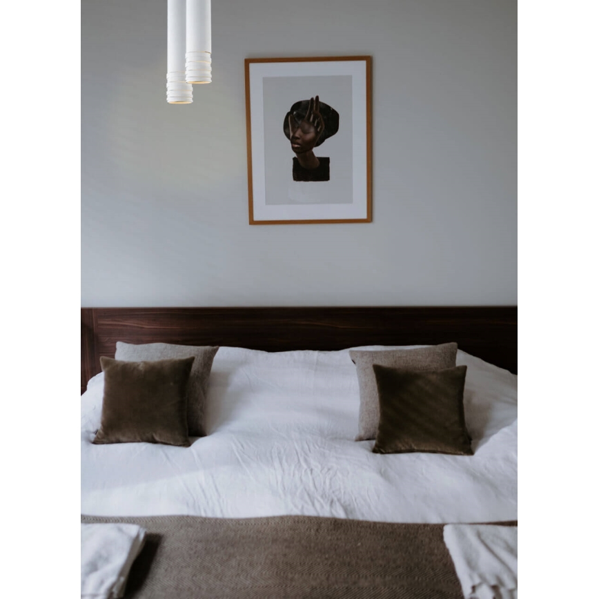 Iluminação de teto DRILL 1xGU10/4W/230V branco