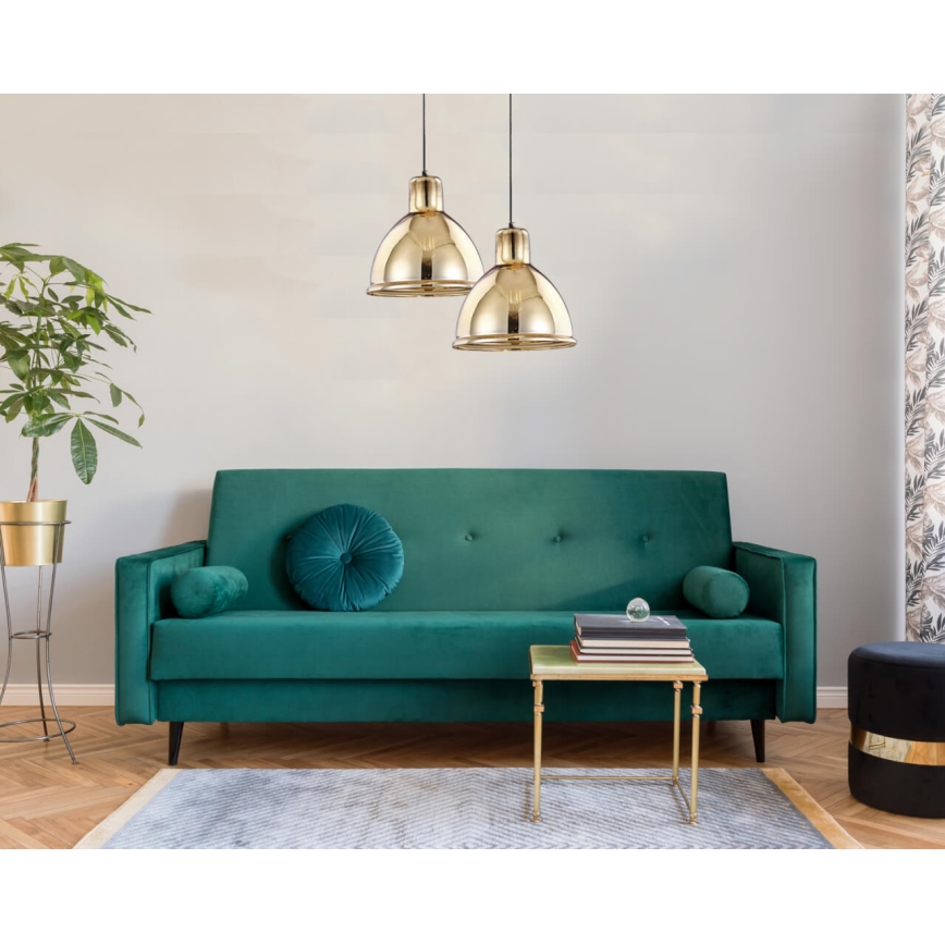 Candelabro suspenso CREATE 1xE27/11W/230V dourado