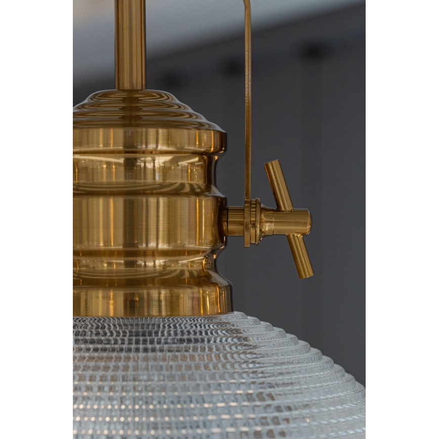 Candelabro suspenso THOR 1xE27/11W/230V bronze