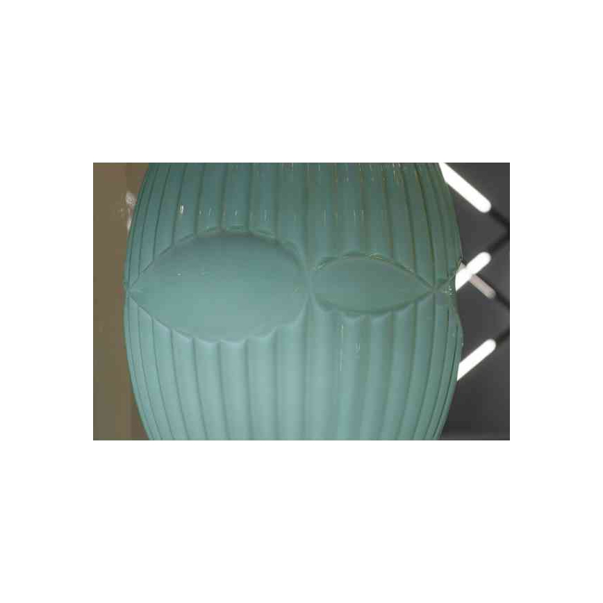 Candelabro suspenso ELLIPTIC 1xE27/11W/230V verde