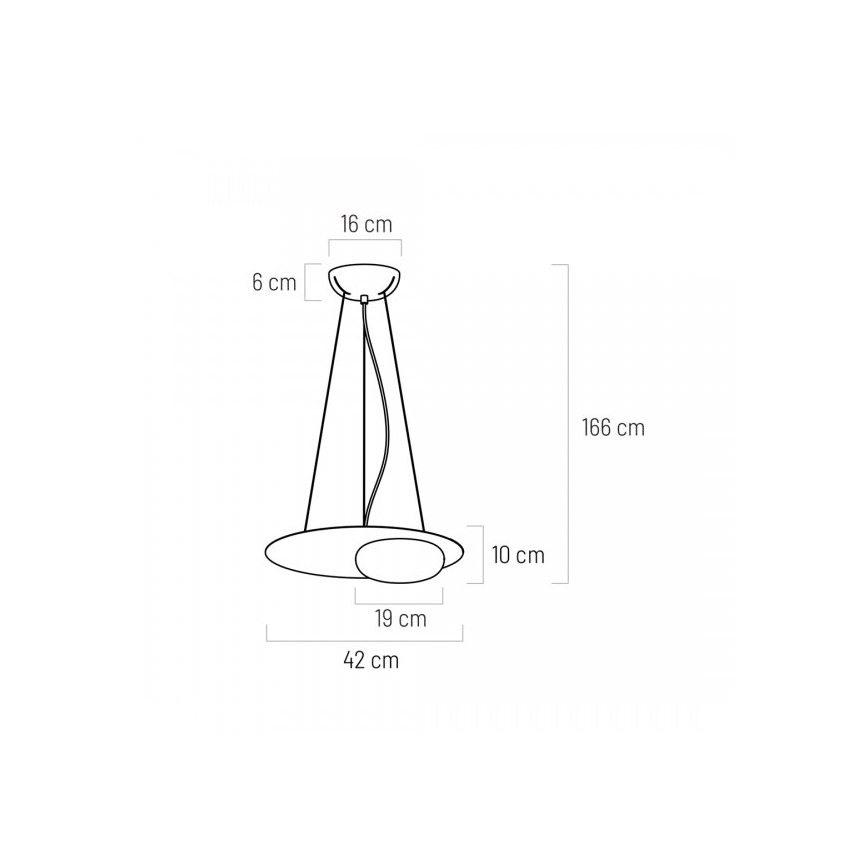 Candelabro LED PETIT LED/12W/230V preto