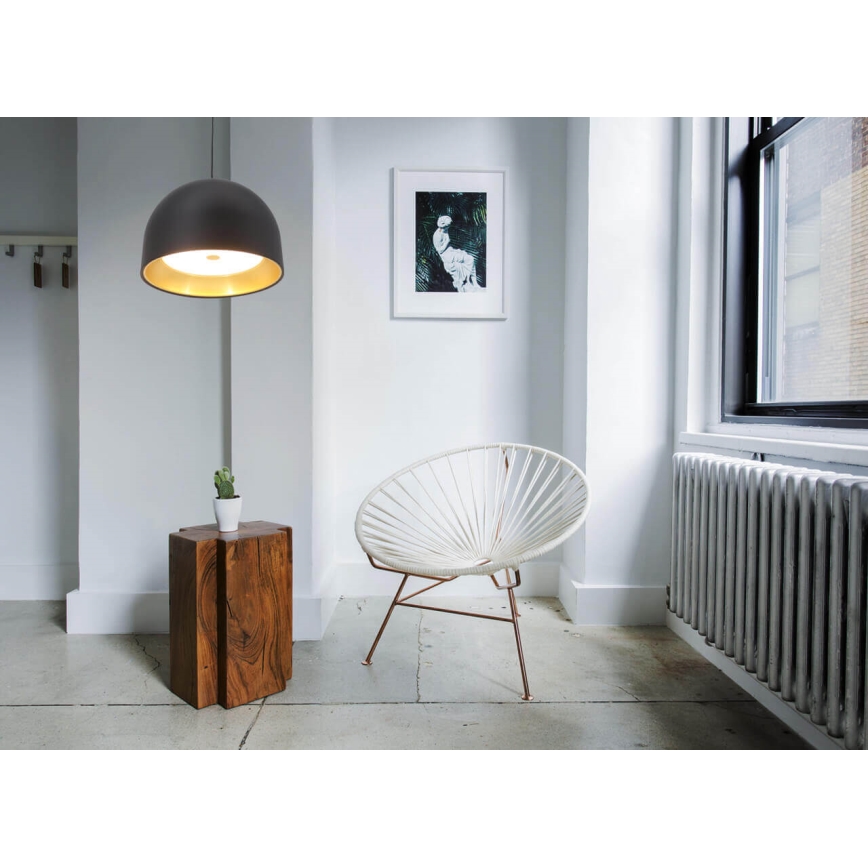 Candelabro suspenso GRAVITY 3xE27/7W/230V preto