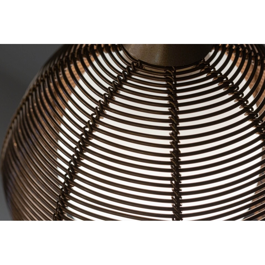 Klausen 114002 - Candelabro suspenso NEST 4xE14/6W/230V cobre