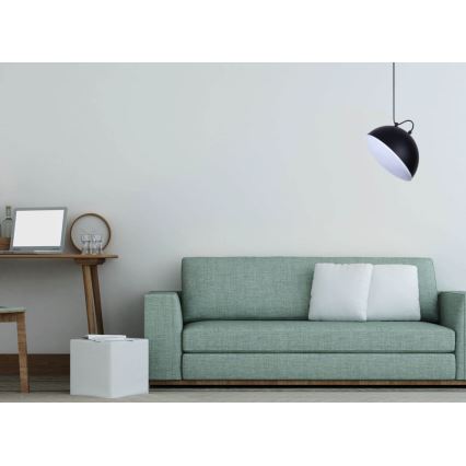 Candelabro suspenso LED CROWD LED/20W/230V preto