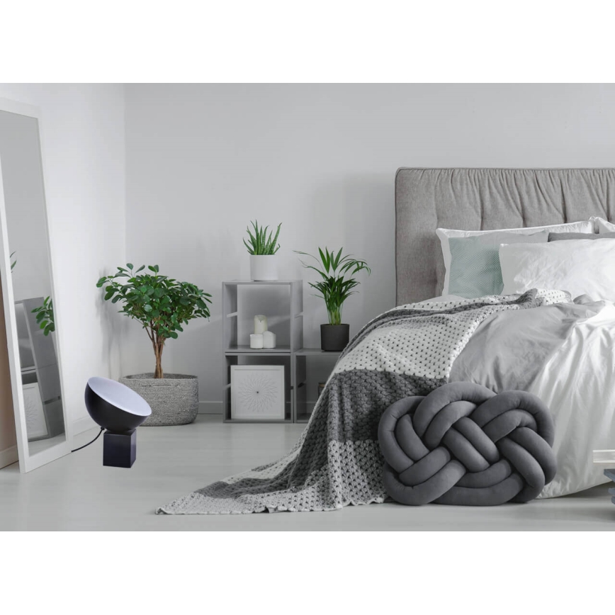 Candeeiro de mesa LED CROWD LED/10W/230V preto