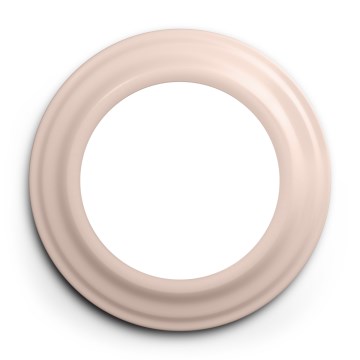 Kliklap - Moldura retro simples, rosa vintage