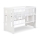 KLUPŚ - Berço infantil SAFARI 120x60 cm coelhinho pinho/branco