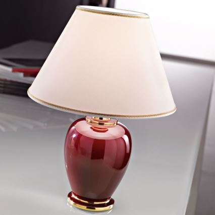 Kolarz 0014.73S.7 - Lâmpada de mesa GIARDINO 1xE27/100W/230V