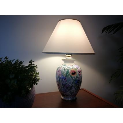 Kolarz 0014.74 - Lâmpada de mesa GIARDINO 1xE27/100W/230V