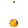 Kolarz 0392.31M.3.Ki.Au - Candeeiro suspenso LUNA 1xE27/60W/230V 24K dourado