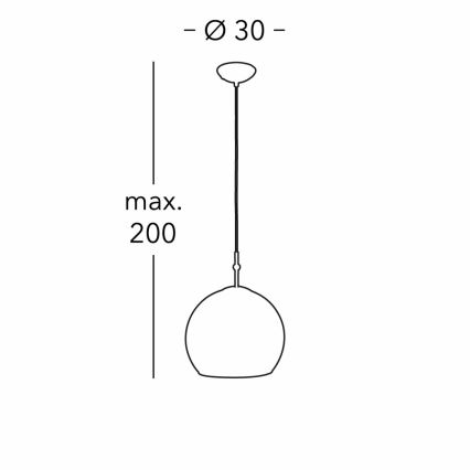 Kolarz 0392.31M.3.Ki.Au - Candeeiro suspenso LUNA 1xE27/60W/230V 24K dourado