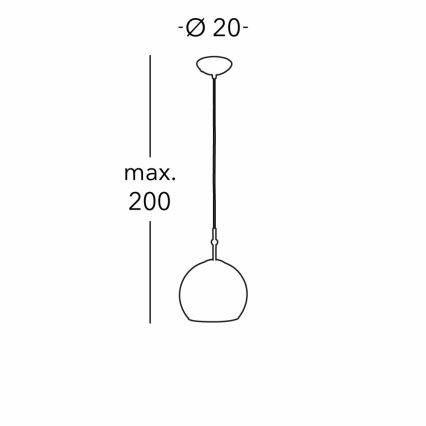 Kolarz 0392.31S.3.Ki.Au - Candeeiro suspenso LUNA 1xE27/60W/230V 24K dourado