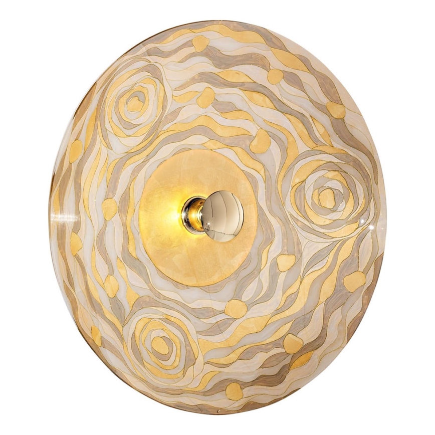 Kolarz 0415.61XL.3.Ch - Iluminação de parede LUNA 1xE27/100W/230V 24K dourado