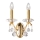 Kolarz 3234.62.3.KoT - Aplique de parede em cristal CARMEN 2xE14/60W/230V, acabamento em ouro 24K