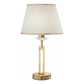 Kolarz 330.71.8C - Lâmpada de mesa em cristal IMPERIAL 1xE27/60W/230V dourada/bege