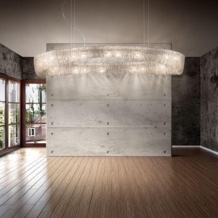 Kolarz 5324.32050 - Candelabro suspenso CLOUD 20xG9/40W/230V