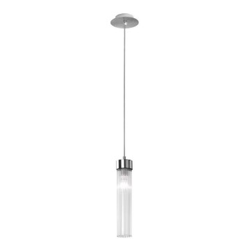 Kolarz 6009.30150 - Candelabro suspenso RAGGIO 1xE14/25W/230V prateado