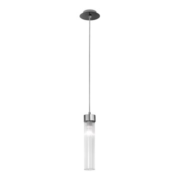Kolarz 6009.30160 - Candelabro suspenso RAGGIO 1xE14/25W/230V mate cromado