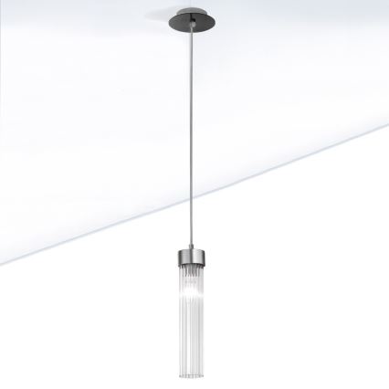 Kolarz 6009.30160 - Candelabro suspenso RAGGIO 1xE14/25W/230V mate cromado