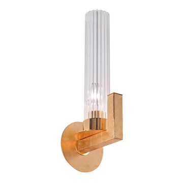 Kolarz 6009.60130 - Iluminação de parede RAGGIO 1xE14/25W/230V 24K dourada