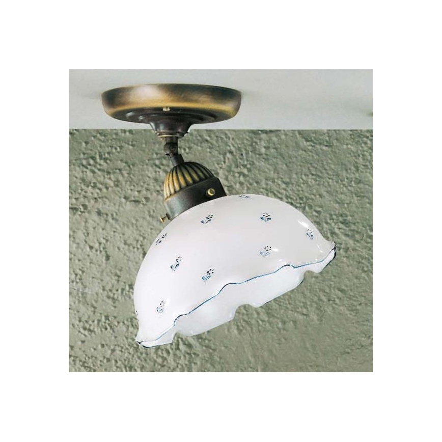 Kolarz 731.10.25 - Foco NONNA 1xE27/75W/230V azul