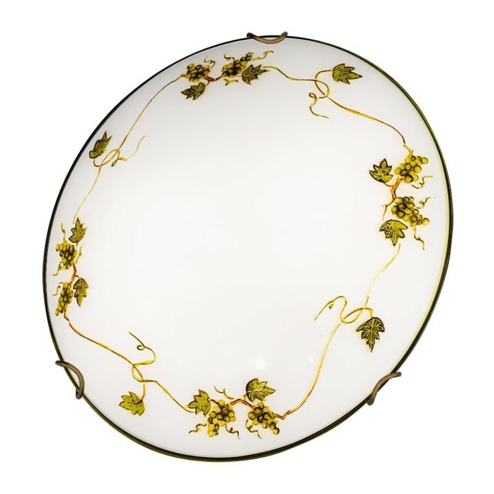 Kolarz 731.11.4.110 - Iluminação de teto NONNA 1xE27/60W/230V diâmetro 30 cm uvas